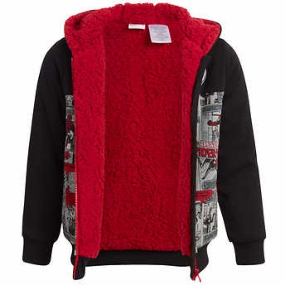 Spider-Man Kids' Plush Hoodie - Picture 3 of 6